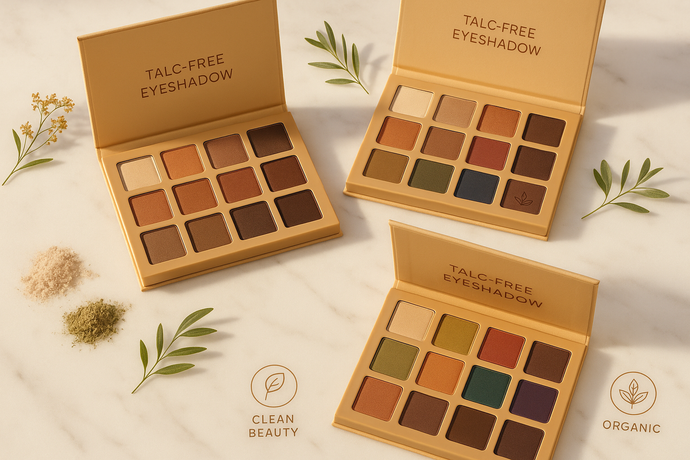 Talc-Free Eyeshadow Palettes: Your Guide to Safer, Natural Beauty