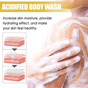 Oceaura Coconut Vanilla Body Wash Gel Lasting Fragrance Deep Cleaning Dirt Nourishing Moisturizing Skin Remove Odor Body Shampoo