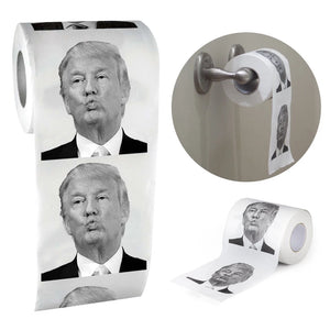 1-5PCS Roll Tissue Joke Fun Paper Tissue Gag Gift Non-fading Nontoxic Dustless Prank Creative Bathroom Toilet Roll Tissue