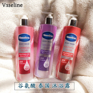 Thailand Vaseline Hydrating Body Wash 425ml Refreshing Glutamate Moisturizing Smooth Body Wash  Original Genuine Bath Products