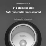 1L Thermos Water Bottle Stainless Steel Vacuum Flasks Keep Cold Hot Water Coffee bottles Portable Sport Gym Kettles With Straw