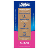 Snack Bags 280 Count Resealable Plastic Bags with EasyGuide Texture Grip Seal Technology Fresh Food Storage and Convenience