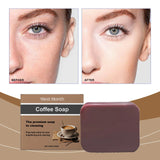 WEST MONTH Coffee Soap Coffee Essence Mild Cleansing Nourishing Skin Moisturizing Brightening Soap 100G/3.53 OZ