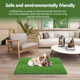 10 Pcs 12 Inchx12 Inch Fake Grass Deck Turf Tiles Interlocking Grass Deck Tiles Flooring Decor Pad for Garden Lawn Patio Balcony