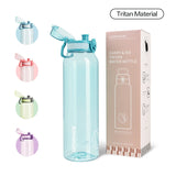 New UZ 1L BPA-Free Water Bottle Portable Leakproof Sports Drink Bottle Large Capacity Plastic Cup for School Travel Climbing Gym