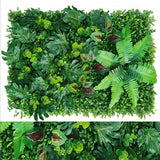 Green Artificial Plants Wall Panel Plastic Outdoor Lawns Fake Flowers Decor  Wedding Backdrop Party Garden Grass Flower Wall