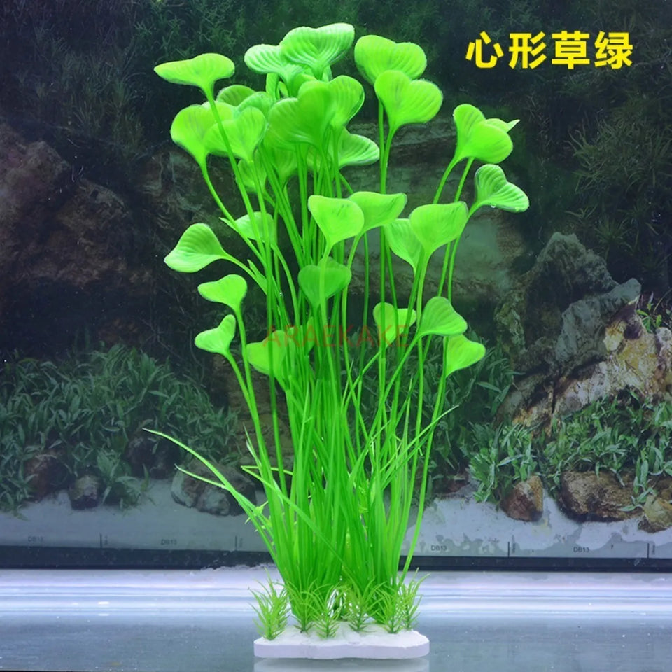 Simulated water grass, water orchid, seaweed, fish tank decoration, landscaping package, fake water grass, aquarium decoration,