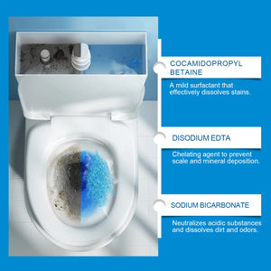 Toilet Bowl Foam Cleaning Powder Bathroom Toilet Cleaning Decontamination Keep Fresh Air For Household Multi-Purpose Cleaner
