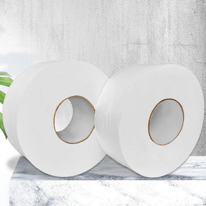 24 Rolls Large Roll Toilet Paper Household Ultra Soft Wood Pulp Bathroom Tissue For Home Office Use Large Toilet Paper