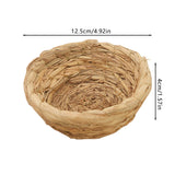 Birds Nest Straw Breathable Manual Bird Cage Bedding For Parakeets Interests Natural Fiber Simulation Birdhouse Resting Breeding