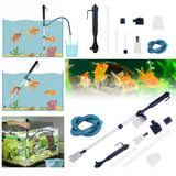 Electric Aquarium Gravel Cleaner Automatic Fish Tank Cleaning Tools Gravel Vacuum Cleaner for Aquarium Fish Tank Water Changer