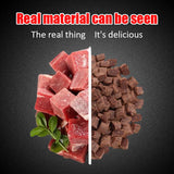 Diced Beef Particles Appetising Digestive Nutritious Delicious Chewy Training Rewards for Adult Dog Puppies Premium Beef Snack