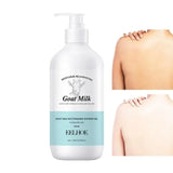 500ml Goat Milk Niacinamide Shower GelClean Body Wash Body Exfoliator Skin Lightening Moisturizing Melanin Control