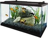 Aquarium, 10 Gallon, Complete Tropical Fish Tank Kit with LED Lighting for Freshwater Fish