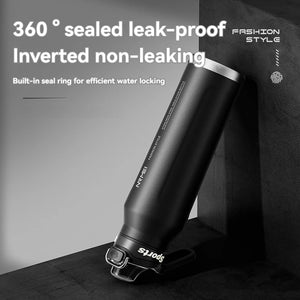 1L Thermos Water Bottle Stainless Steel Vacuum Flasks Keep Cold Hot Water Coffee bottles Portable Sport Gym Kettles With Straw