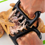 2Pcs Bear Meat Claws Handle Barbecue Forks Kitchen Manual Food Fork Meat Pork Clamp Roasting BBQ Fork Kitchen Knives Tool