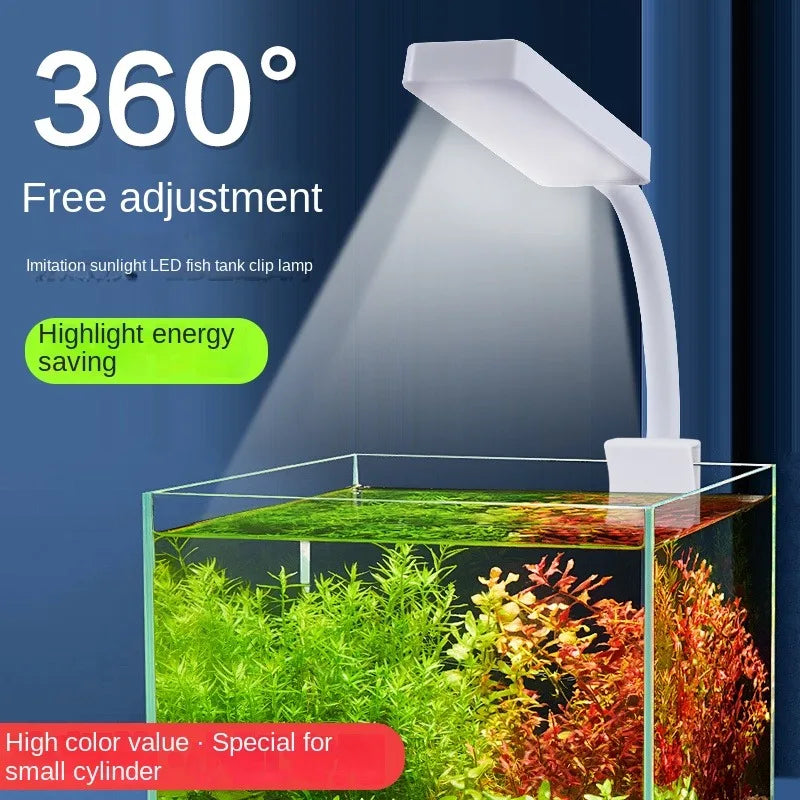90~260V aquarium Super Bright Lamp LED Aquarium Light For Aquatic Plant Fish Tank Extensible Clip Lamp Fish tank lighting