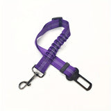 Car Seat Belt Pet Adjustable Cat Dog Car Seat Vehicle Dog Harness Lead Clip Safety Lever Traction Dog Collars Dog Accessoires