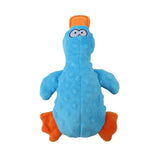 Duck Soft Plush Stuffed Raw Dog Toys for small Puppy dogs Interactive Squeaky Dog Bite Toy Sound Paper Chew Tooth Pet Supplier