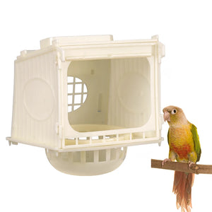 2Pcs Bird Nest Parrot Nest High Quality Plastic Pet Birds Hatching Tools Bird Eggs Nest Removable Durable Outdoor Bird's Nest
