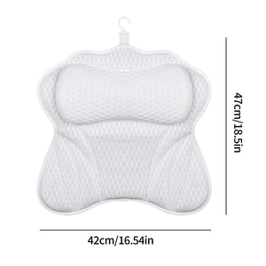 Tub Pillow For Bathtub Relaxing Bath Pillows For Tub Breathable Bathroom Accessories For Bathtub Home Hotel Bathing Shower
