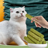 Cat Grass Teeth Grinding Stick Pet Snacks Hairball Removal Mild Hair Row Ready To Eat Baby Cat Teeth Cleaning Cat Grass Stick