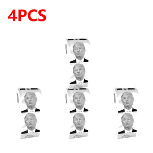 1-5PCS Roll Tissue Joke Fun Paper Tissue Gag Gift Non-fading Nontoxic Dustless Prank Creative Bathroom Toilet Roll Tissue