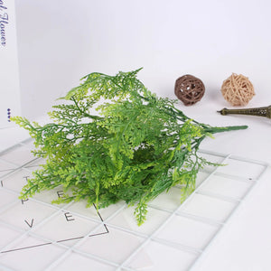 13 Inch Artificial Maidenhair Fern Aquatic Plant for Green Wall Garden Decor Persian Fern Faux Greenery