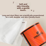 Thiened 5 Layer Toilet Paper Core Wood Pulp Cuioning Toilet Paper Hand Towel Hygienic Paper 27 Rolls 25g Box Baby Mother