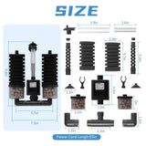 220V Aquarium Filter Fish Tank Air Pump Skimmer Biochemical Sponge Filters Fish Tanks Filtration System Aquariums Accessories