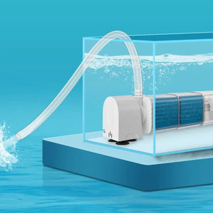 Mute Fish Tank Submersible Filter Plastic Built-in Filter Water Purification Water Circulation Pump Removable Suction Toilet
