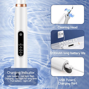 Ultrasonic Dog Dental Cleaner Electric Toothbrush Cleanning Dog Teeth Plaque Remover Pet Dental Calculus Beauty  Instrument