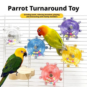 Parrot Toy Medium Small Funny Conures Toy Interactive Parrot Toy Bird Toy Rattle Toys Bird Cage Parrot Swings For Large Birds
