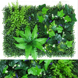 Green Artificial Plants Wall Panel Plastic Outdoor Lawns Fake Flowers Decor  Wedding Backdrop Party Garden Grass Flower Wall