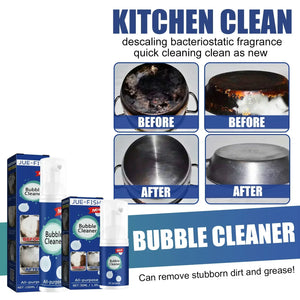 30ml/100ml Oil Stain Bubble Cleaner Multi-Purpose Oil Stain Remover Rinse-Free Deep Cleaning Spray for Kitchen Hood and Ware