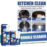 30ml/100ml Oil Stain Bubble Cleaner Multi-Purpose Oil Stain Remover Rinse-Free Deep Cleaning Spray for Kitchen Hood and Ware