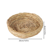 Birds Nest Straw Breathable Manual Bird Cage Bedding For Parakeets Interests Natural Fiber Simulation Birdhouse Resting Breeding