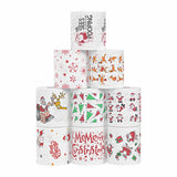 Colorful roll paper Christmas roll paper in stock Christmas pattern tissue printed small roll toilet paper