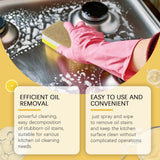 JAKEHOE Greasy Dirt Clean Spray Kitchen Powerful Remover Oil Multipurpose Dirt Degreaser Cleaning Agent Washing Home Use Cleaner