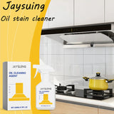 Jaysuing Kitchen Degrease Spray Quick Dissolve Oil Stains Remove Stubborn Stains Polishing Refreshing Kitchen Oven Cleaner Spray