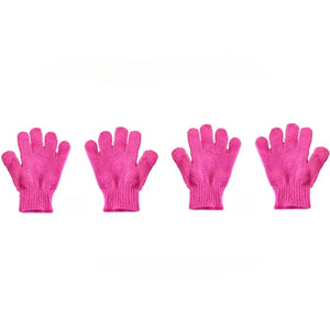 1-4pcs Body Cleaning Washcloth Soft Brush Home Hotel Bathroom Shower Ball Back Scrubber Set Exfoliating Skin Towel Bath Gloves