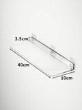 Acrylic Storage Rack Wall Panel No Need To Drill Holes, Bathroom, Bathroom, Kitchen Storage Rack, Organic Glass Strong Sticker