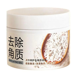 Exfoliator Facial Scrub Gentle Brightening Rice Cream And Gel Full Body Cleanser Scrub For Women Of Any Skin Type Moisturizing