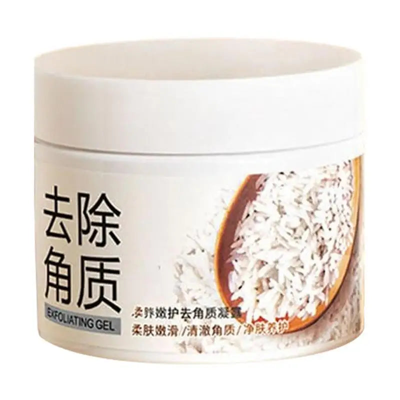 Exfoliator Facial Scrub Gentle Brightening Rice Cream And Gel Full Body Cleanser Scrub For Women Of Any Skin Type Moisturizing