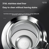 1.5L Thermos Bottle For Tea Stainless Stee Insulated Coffee Bottle Hot Water Bottles Vacuum Flask Mug Thermal Containers Cup