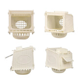 2Pcs Bird Nest Parrot Nest High Quality Plastic Pet Birds Hatching Tools Bird Eggs Nest Removable Durable Outdoor Bird's Nest
