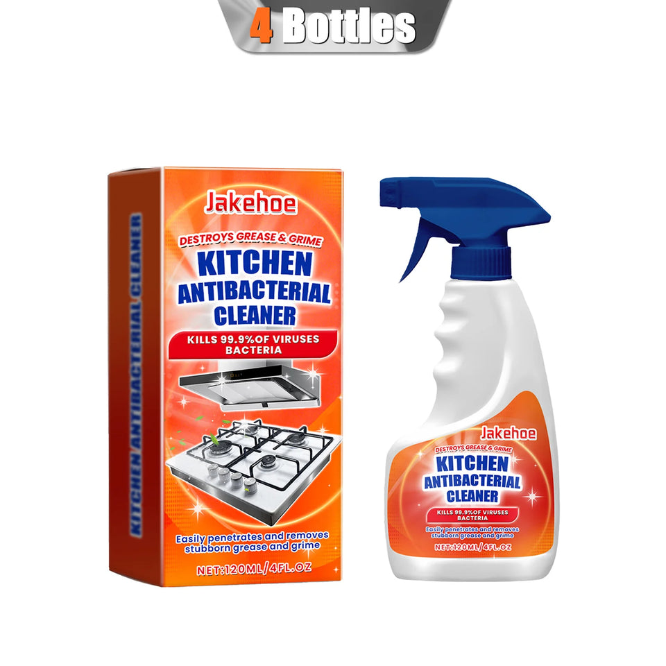 120ml Kitchen Oil Cleaner Remove Grease Stain Strong Decontamination Household Oil Dirt Cooktops Stoves Cleaning Spray Easy Use