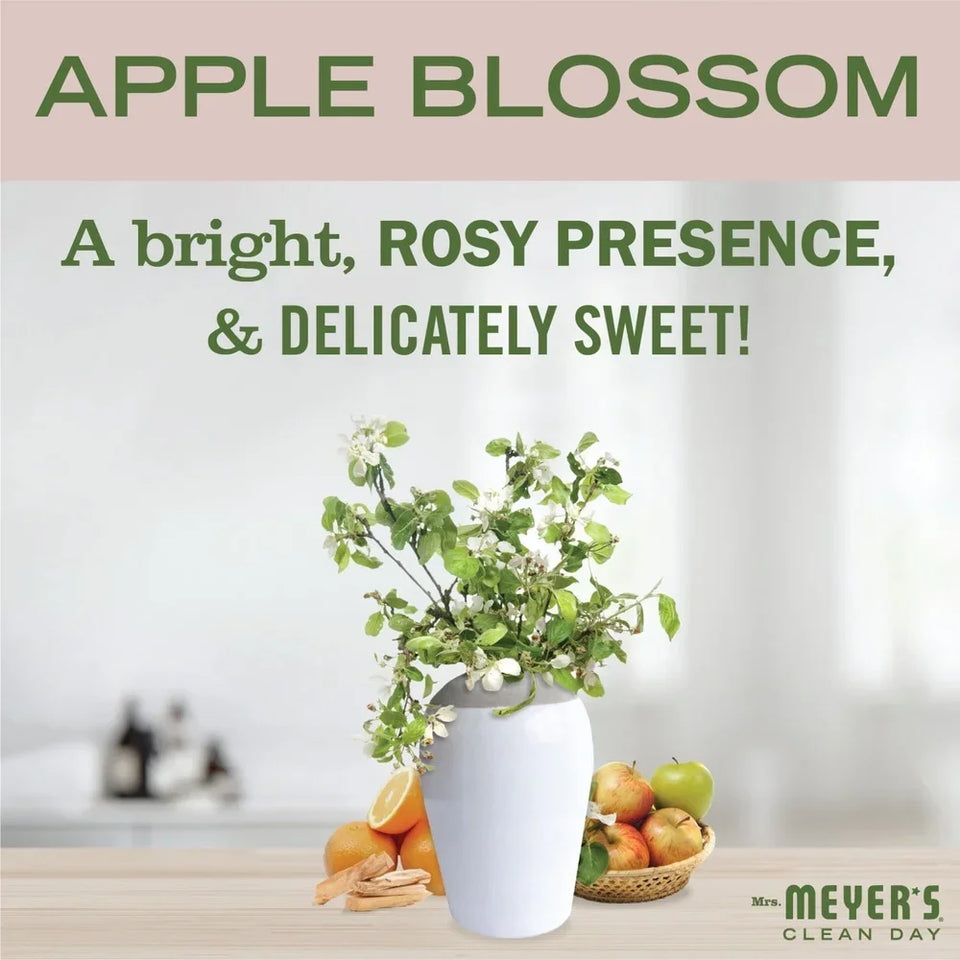 Vinegar Gel Cleaning Spray No Rinse Formula Plant Derived Bathroom Cleaner Streak Free Apple Blossom Scent 16 Fl Oz
