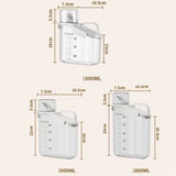 Airtight Rice Storage Container with Measuring Cup Cereal Dry Food Containers Dispenser Pet Dog Cat Food Container Box BPA Free