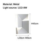 Italian Design Wall Lamp LED Background Sconce Creativity Art Model Indoor Living Dining Room Bedroom Hallway Home Decor Lamp